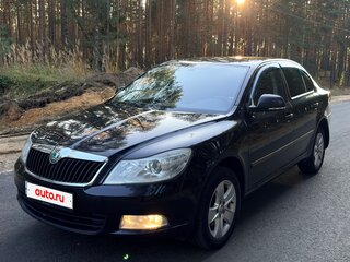 2012 Skoda Octavia II (A5) Рестайлинг, чёрный, 870000 рублей, вид 1