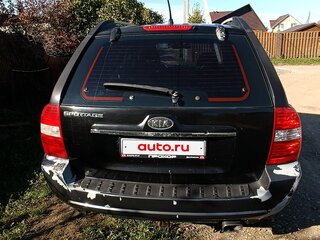 2007 Kia Sportage II, чёрный, 650000 рублей, вид 3