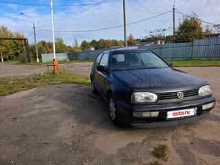 1997 Volkswagen Golf III, чёрный, 160000 рублей, вид 2