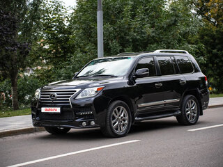 2013 Lexus LX 570 III Рестайлинг, чёрный, 4290000 рублей, вид 2