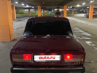 2004 Lada (ВАЗ) 2107, красный, 89000 рублей, вид 2