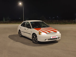 2002 Honda Civic VII, белый, 180000 рублей, вид 1