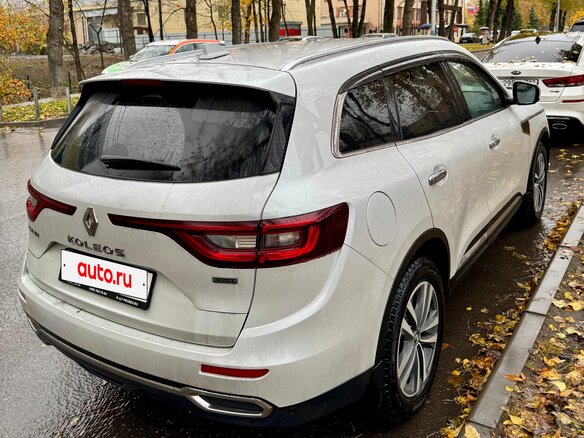 2017 Renault Koleos II, белый, 1900000 рублей - вид 2