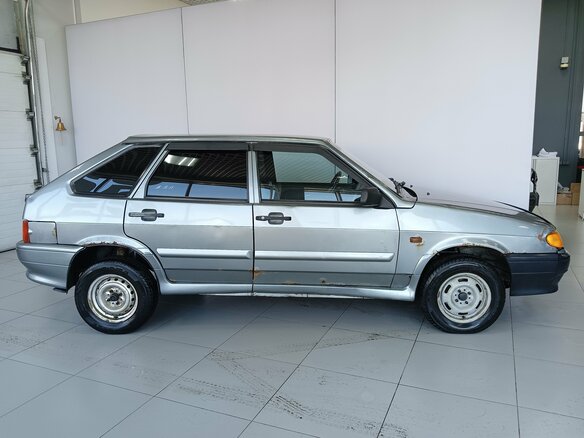 2008 Lada (ВАЗ) 2114, серый, 99000 рублей - вид 7