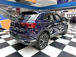 2022 Volkswagen T-Roc I (China Market), синий, 1250000 рублей, вид 4