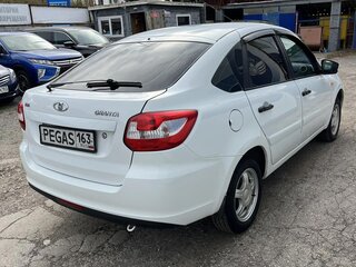2014 Lada (ВАЗ) Granta I, белый, 389000 рублей, вид 4