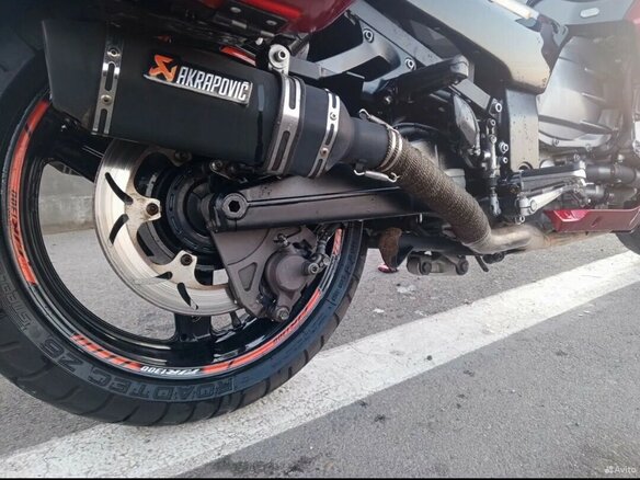 2004 Yamaha FJR1300, пурпурный, 580000 рублей - вид 15