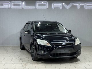 2009 Ford Focus II Рестайлинг, чёрный, 630000 рублей, вид 3