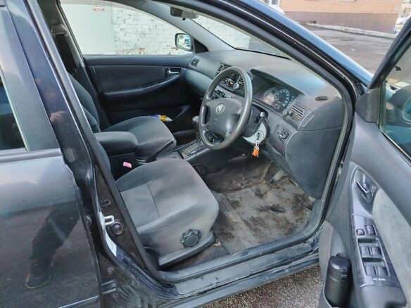 2003 Toyota Corolla Fielder IX (E120, E130), чёрный, 425000 рублей - вид 16