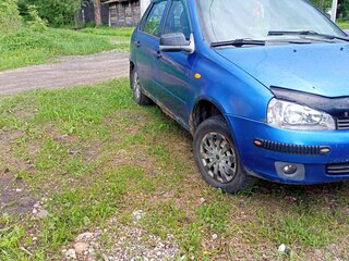 2007 Lada (ВАЗ) Kalina I, синий, 150000 рублей, вид 1