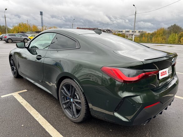 2021 BMW 4 серии 420d xDrive G22, G23, G26, зелёный, 5500000 рублей - вид 7