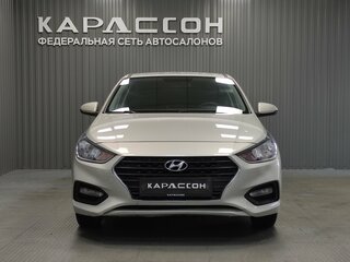 2019 Hyundai Solaris II, бежевый, 960000 рублей, вид 3