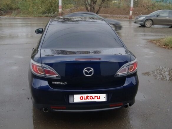 2011 Mazda 6 II (GH) Рестайлинг, синий, 999999 рублей - вид 3