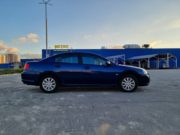 2008 Mitsubishi Galant IX Рестайлинг, синий, 685000 рублей - вид 15