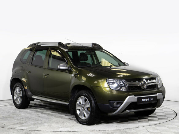 2016 Renault Duster I Рестайлинг, зелёный, 1013000 рублей - вид 1