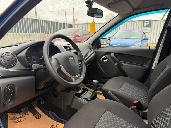 2022 Lada (ВАЗ) Granta I Рестайлинг, синий, 789000 рублей - вид 6