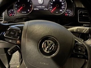 2015 Volkswagen Touareg II Рестайлинг, синий, 3300000 рублей, вид 4