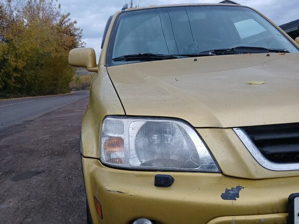 1999 Honda CR-V I Рестайлинг, золотистый, 575000 рублей - вид 4
