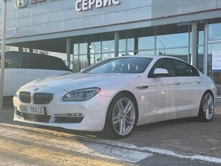 2013 BMW 6 серии Gran Coupe 640i xDrive III (F06/F13/F12), белый, 2490000 рублей, вид 2