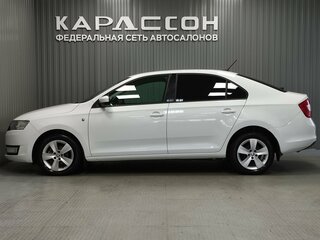 2017 Skoda Rapid I Рестайлинг, белый, 990000 рублей, вид 5