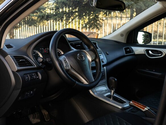 2015 Nissan Sentra VII (B17), чёрный - вид 18