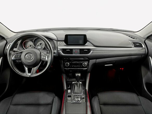 2015 Mazda 6 III (GJ) Рестайлинг, белый, 1750000 рублей - вид 4