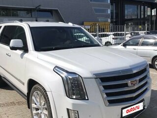 2019 Cadillac Escalade IV, белый, 3950000 рублей, вид 1