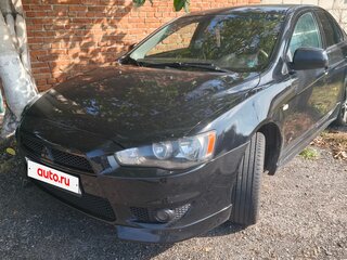 2008 Mitsubishi Lancer X, чёрный, 610000 рублей, вид 1