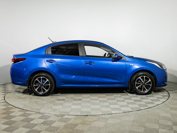 2020 Kia Rio IV, синий, 1579777 рублей - вид 3