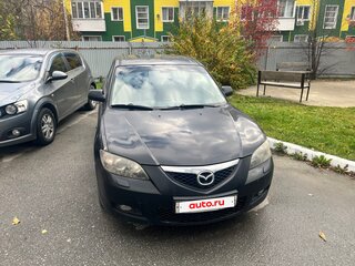 2006 Mazda 3 I (BK) Рестайлинг, чёрный, 480000 рублей, вид 1