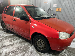 2006 Lada (ВАЗ) Kalina I, красный, 90000 рублей, вид 1