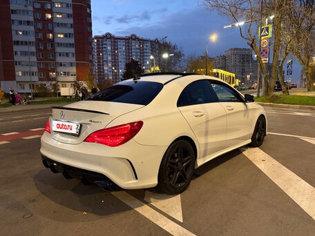2014 Mercedes-Benz CLA 250 I (C117, X117), белый, 1900000 рублей, вид 3