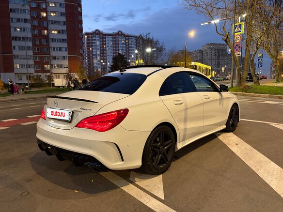 2014 Mercedes-Benz CLA 250 I (C117, X117), белый, 1820000 рублей - вид 2