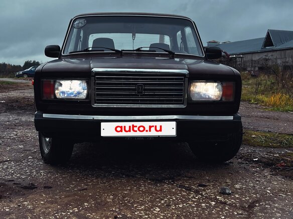 2005 Lada (ВАЗ) 2107, красный, 110000 рублей - вид 2