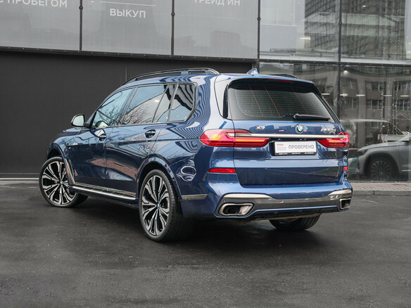 2020 BMW X7 M50d I (G07), синий, 8790000 рублей - вид 5
