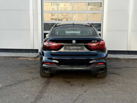 2017 BMW X6 40d II (F16), чёрный, 2905000 рублей, вид 4