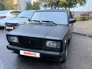 2005 Lada (ВАЗ) 2107, чёрный, 140000 рублей, вид 3