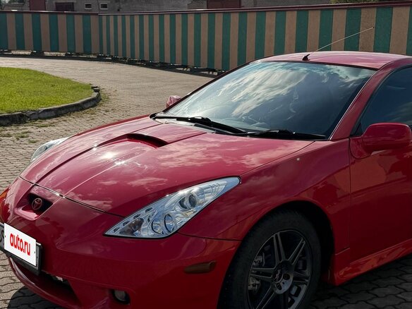 2002 Toyota Celica VII (T230) Рестайлинг, красный, 750000 рублей