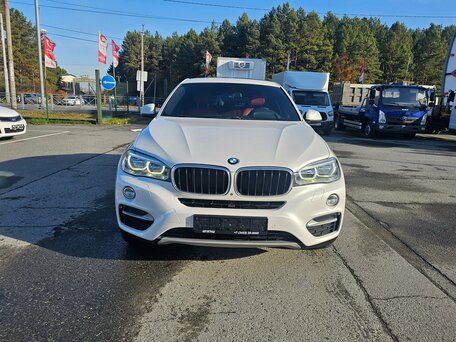 2014 BMW X6 30d II (F16), белый, 3499995 рублей, вид 2