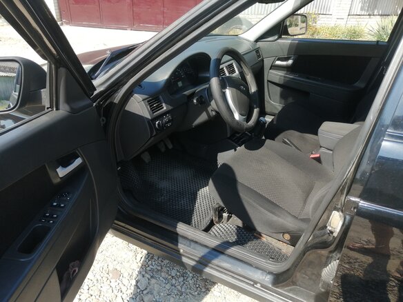 2013 Lada (ВАЗ) Priora I Рестайлинг, чёрный - вид 11