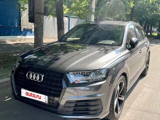 2016 Audi Q7 II (4M), серый, 5100000 рублей, вид 3