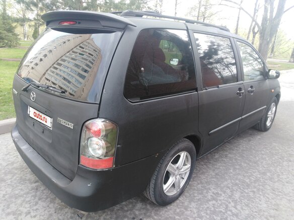 2002 Mazda MPV II (LW), чёрный, 249000 рублей - вид 4