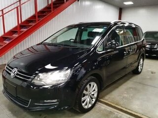 2012 Volkswagen Sharan II, чёрный, 1060000 рублей, вид 1