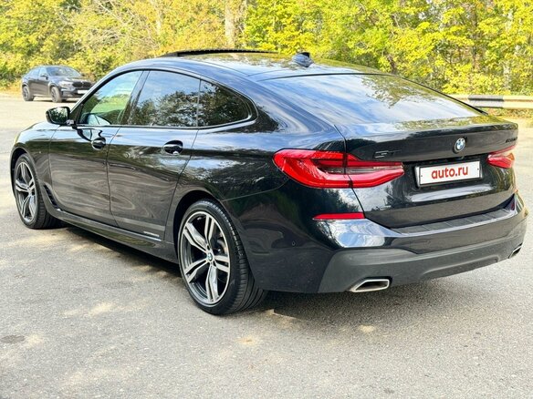 2019 BMW 6 серии Gran Turismo 630d xDrive IV (G32), чёрный, 4800000 рублей - вид 7