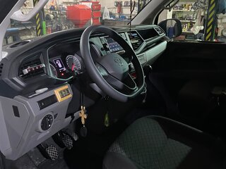 2021 Volkswagen Caravelle T6 Рестайлинг, серый, 3750000 рублей, вид 4