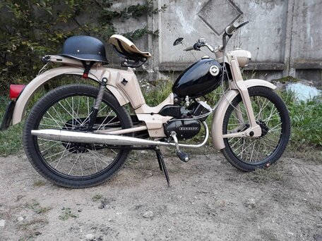 1965 Zundapp KS 100, бежевый, 130000 рублей, вид 3