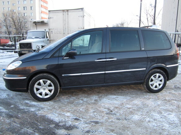 2009 Citroen C8 I Рестайлинг, чёрный