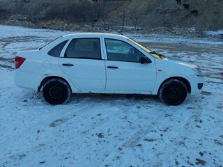 2015 Lada (ВАЗ) Granta I, белый, 465000 рублей, вид 3