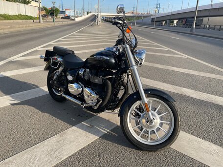 2008 Triumph America, чёрный, 600000 рублей, вид 3