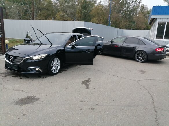 2015 Mazda 6 III (GJ) Рестайлинг, чёрный, 2000000 рублей - вид 5